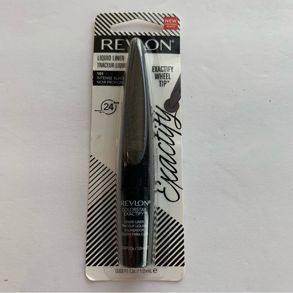 Revlon Liquid Liner 101 Intense Black wears up to 24 hour. Exactify Wheel Tip - Picture 1 of 5